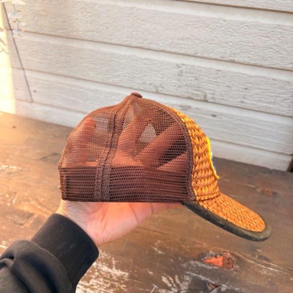 Vintage GEORGIA TECH Sports Straw hat American Needle snapback football universi - Picture 2 of 5